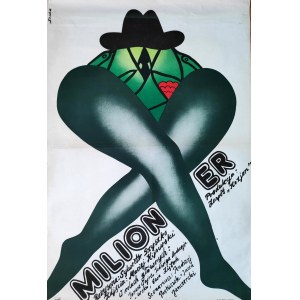 Romuald Socha - filmový plakát - Millionaire -1977