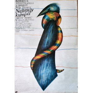 Romuald Socha - plakat filmowy - najlepszy kumpel - 1981