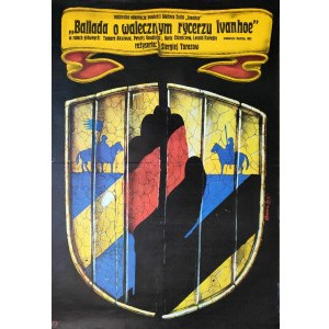 Jakub Erol - plakat filmowy -Ballada o walecznym rycerzu Ivanhoe - 1983