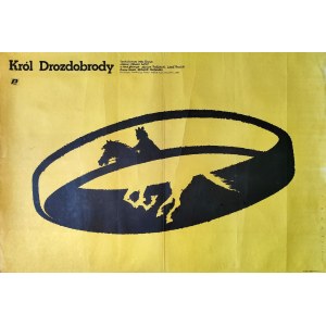 Mieczysław Wasilewski - plakat filmowy - Król Drozdobrody - 1984