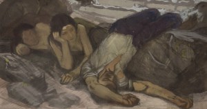 Max Friese (1883 – po 1954), Dwie kobiety z pijakiem