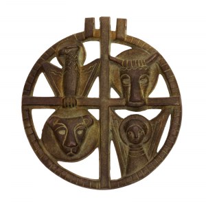 Jean Lambert-Rucki (1888 – 1917), Plakieta z symbolami 4 ewangelistów