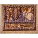 Danzig, 50 Pfennig 1919 - purple - PMG 63 EPQ