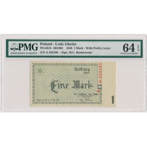 1 Mark 1940 - A - 6 digit series - PMG 64 EPQ