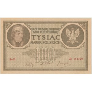 1 000 mariek 1919 - Séria E - čerstvé