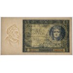 5 złotych 1930 - Ser.BJ. - PMG 66 EPQ