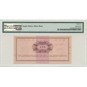Pewex, 1 dolar 1969 - WZÓR - Ed - PMG 55