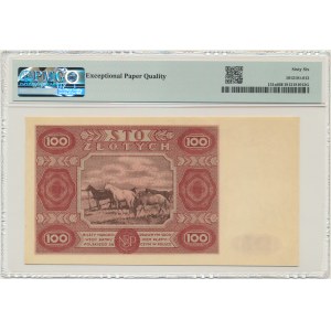100 złotych 1947 - A - PMG 66 EPQ - pierwsza seria