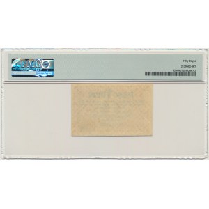 Danzig, 1 Pfennig 1923 - October - watermark Squares - PMG 58
