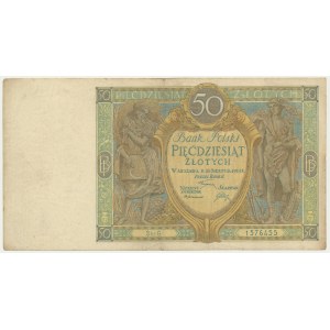 50 złotych 1925 - Ser.G - ładny i ponadprzeciętny