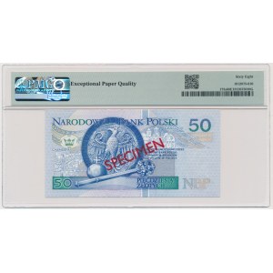 50 złotych 1994 WZÓR - AA 0000000 - Nr 048 - PMG 68 EPQ