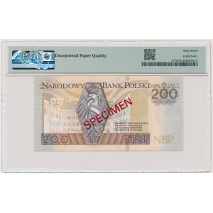 200 zlotých 1994 - MODEL - AA 0000000 - č. 1027 - PMG 67 EPQ