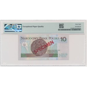 10 złotych 1994 - WZÓR - AA 0000000 - Nr. 1898 - PMG 68 EPQ