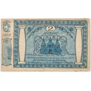Kraków, Cukiernia Lwowska, 2 korony 1919 - C -