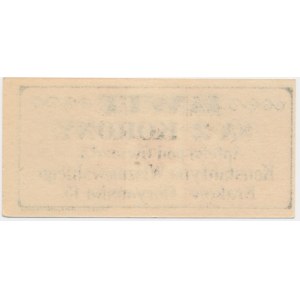 Kraków, Apteka pod Gwiazdą, 2 korony 1919 - blankiet -