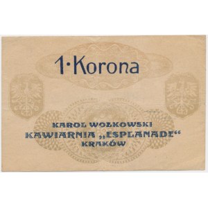 Kraków, Kawiarnia Esplanade, 1 korona 1919