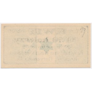 Kraków, Apteka pod Gwiazdą, 50 halerzy 1919 - blankiet -