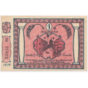 Kraków, Cukiernia Lwowska, 1 korona 1919 - B -