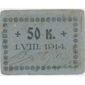 Kalisz, Magistrate, 50 kopecks 1914 - UNNOTED
