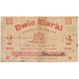 Chodzież (Kolmar I.P), 2 marki 1920