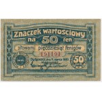 Bydgoszcz (Bromberg), 50 fenigów 1920 - numer radarowy