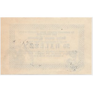 Myślenice, 50 halerzy 1919 - niekasowany