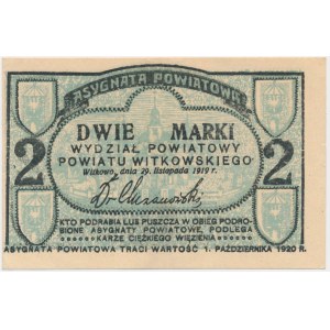 Gniezno/Witkowo, 2 marki 1919
