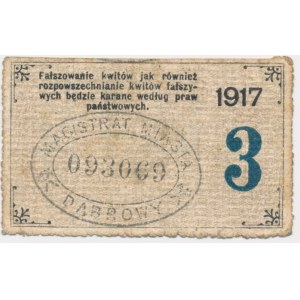 Dąbrowa, 3 kopiejki 1917