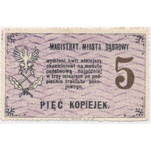 Dąbrowa, 5 kopiejek 1917