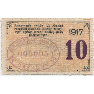 Dąbrowa, 10 kopiejek 1917