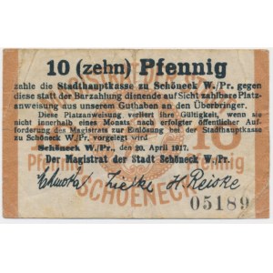 Skarszewy (Schöneck), 10 fenigów 1917