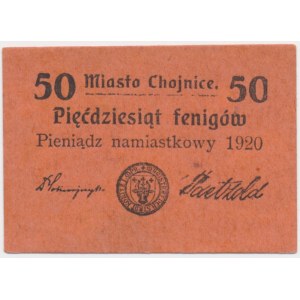Chojnice (Konitz), 50 fenigów 1920