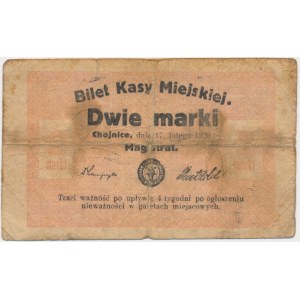 Chojnice (Konitz), 2 marki 1920