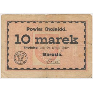 Chojnice (Konitz), 10 marek 1920