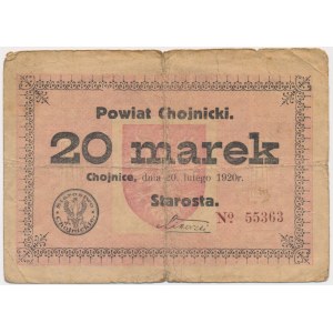 Chojnice (Konitz), 10 marek 1920