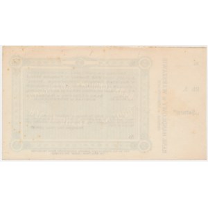 Sosnowice, Bank Handlowy, kwit na 5 rubli 1914