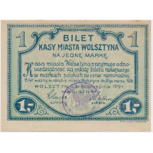 Wolsztyn (Wollstein), 1 marka 1919