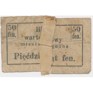 Rogoźno (Rogasen), 50 fenigów 1919