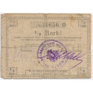 Ostrzeszów (Schilderberg), 1/2 marki 1919