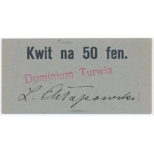 Dominium Turwia, 50 fenigów 1914