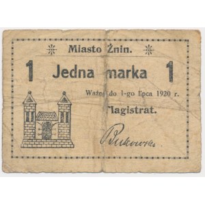 Żnin (Znin), 1 marka 1920