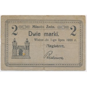 Żnin (Znin), 2 marki 1920