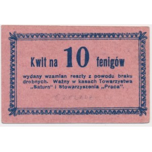 Czeladź, Saturn, 10 fenigów 1917