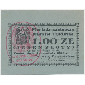 Toruń, 1 złoty 1939
