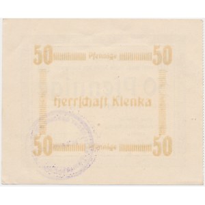 Klęka (Klenka), 50 fenigów 1919 - stempel B