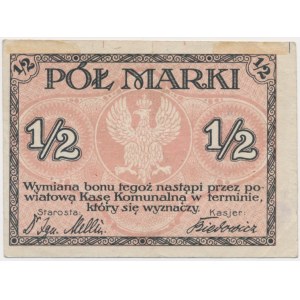 Kościerzyna, 1/2 marki 1920 - Serja 2.