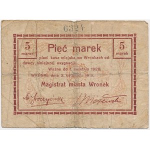 Wronki, 5 marek 1920