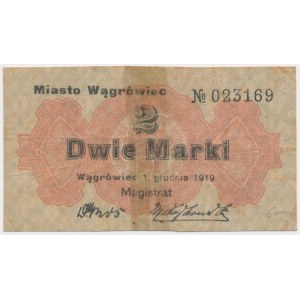 Wągrówiec (Wągrowiec/Wongrowitz), 2 marki 1919