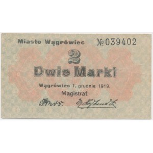 Wągrówiec (Wągrowiec/Wongrowitz), 2 marki 1919