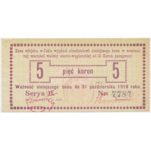 Jasło, 5 koron 1919
